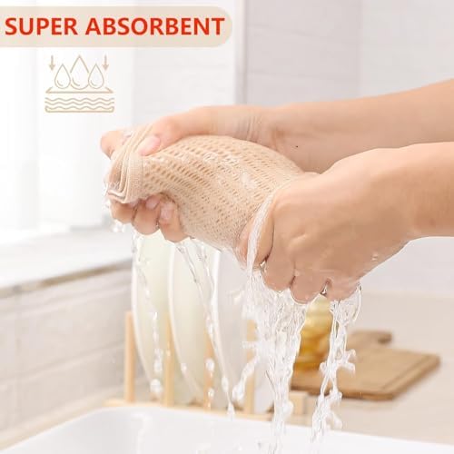 Kitinjoy 100% Cotton Waffle 12-Pack Kitchen Towels, Mixed Color - Image 3