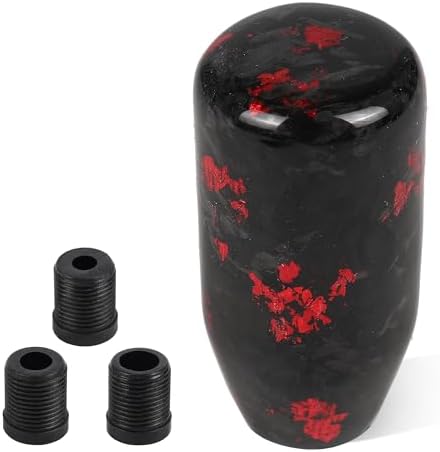 Carbon Fiber Shift Knob Forged Marble Pattern Unique Designed by DrivewithConfidence