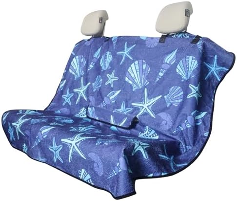 Back Seat Cover for Car Trucks Van SUV Jeep, Waterproof Rear Bench Towel Seat by LoyaGour