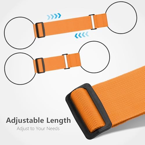 Mayski 4 Pack Adjustable Elastic Luggage Connector Straps - Image 5