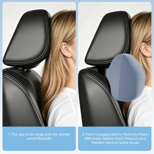 BABUR Car Headrest Pillow, Car Neck Pillow - Image 6
