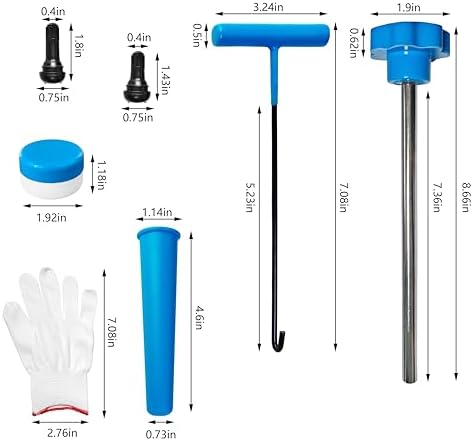 Tire Valve Stem Core Replacement Tool Kit - Image 2