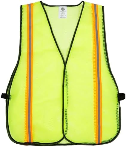 Dazonity High Visibility Reflective Safety Vest, Durable Mesh, High Visibility by DazonitySafetyInc