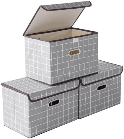 STOREONE Fabric Storage Cube Bins Foldable Organizer Container Collapsible by STOREONE