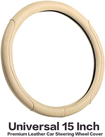 Microfiber Leather Steering Wheel Cover - Image 2