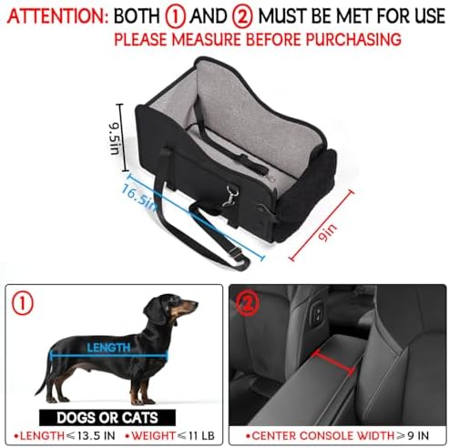 TKYZ Center Console Dog Car Seat - Image 2