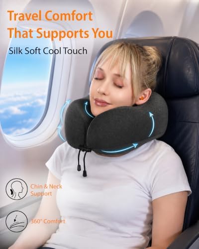 MLVOC Airplane Travel Neck Pillow - Image 2