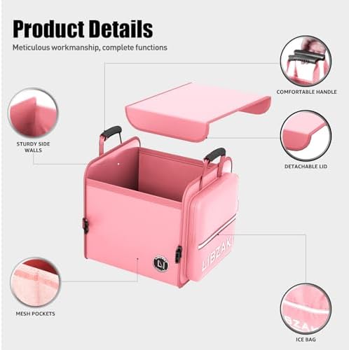 LIBZAKI Car Trunk Storage Organizer, Collapsible Trunk Storage Box - Image 4