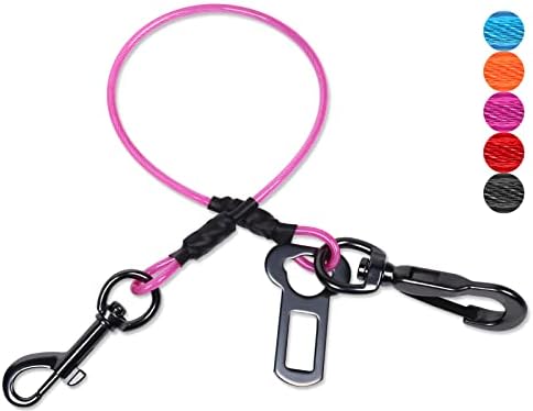 VIVAGLORY Dog Seatbelt Tuffbelt Dog Car Harness by VIVAGLORY