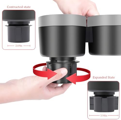 2-in-1 Car Cup Holder Expander - Image 5