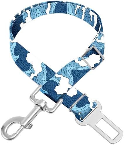 Adjustable pet cat and Dog car seat Belt，The Lanyard is Flexible and Adjustable by Unknown