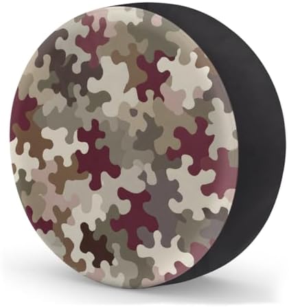 Camouflage Art Spare Tire Cover Dust-Proof Wheel Protector - Image 2