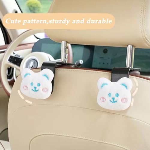 2Pack Avocado Car Seat Headrest Hook Car Purse Hook Cars Seat Hooks - Image 5
