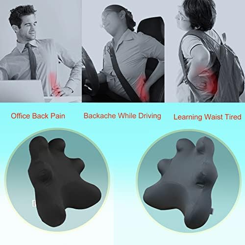 Lumbar Support Pillow for Ofiice Chair, Patented Ergonomic Back Support for - Image 6