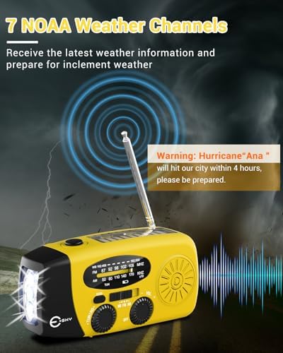 Esky Emergency Hand Crank Radio - Image 2