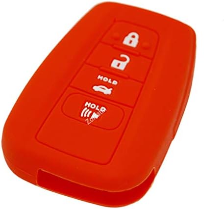 Silicone Remote Key Fob Cover for Toyota Camry 2018-2024 XLE XSE LE SE Corolla by Zorratin