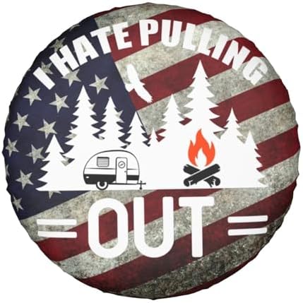 I Hate Pulling Out Spare Tire Cover Wheel Protectors Waterproof Wheel Covers - Image 7