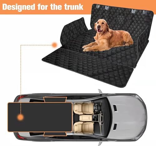 SUV Cargo Liner for Dogs with Bumper Flap Protector for Subaru Outback 1995-2026 - Image 4
