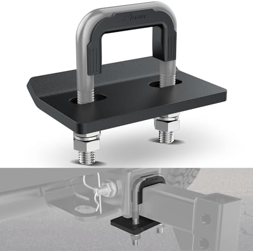 Nilight Trailer Hitch Tightener Anti-Rattle Gray U-Bolt by Nilight
