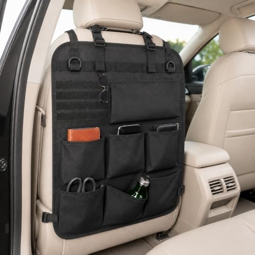Car Seat Back Organizer, Backseat Car Organizer by Unknown