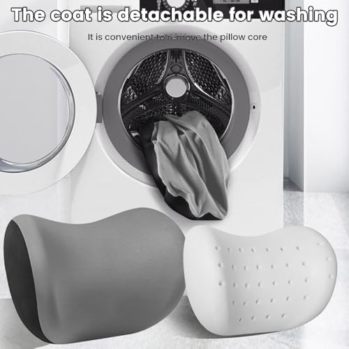 2 Pack Car Headrest Pillow for Neck Support, Memory Foam Neck Rest Cushion - Image 4