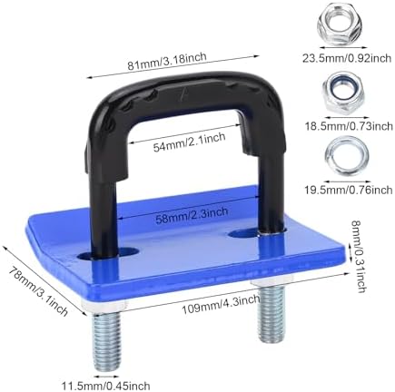 Trailer Hitch Tightener, for 1.25in and 2 Inch Hitches, Anti Rattle Clamp - Image 3