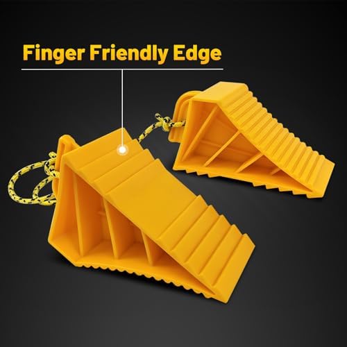 HOXWELL 1 Pair Wheel Chocks - Image 3