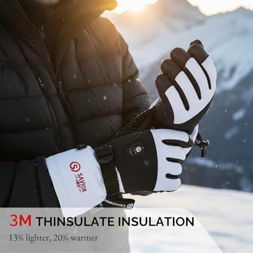 SAVIOR HEAT Heated Ski Gloves 2.0 - Image 6