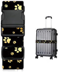 Luggage Straps for Suitcases, Heavy Duty Travel Belt by JYCardPKT