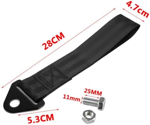 RASTP Racing Tow Strap for Front or Rear Bumper - Image 5