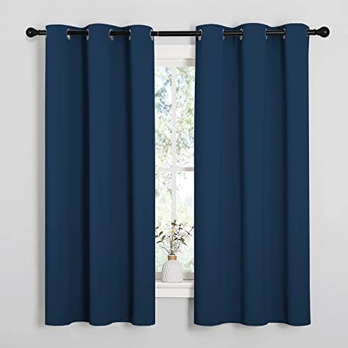 NICETOWN Moroccan Blue Blackout Curtains by NICETOWN