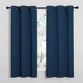NICETOWN Moroccan Blue Blackout Curtains by NICETOWN