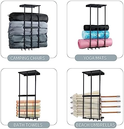 Camping Chair Rack for Garage Storage, Garage Organization Wall - Image 4
