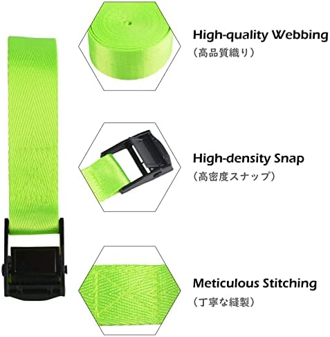 TRIWONDER Tie Down Straps Lashing Straps - Image 3