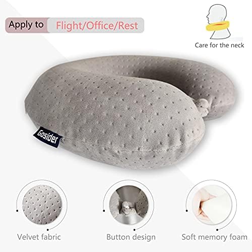 Memory Foam Travel Pillow, Comfortable Travel Neck Pillow U Shape, Support Neck - Image 2