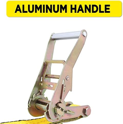 3-Point Car Hauler Straps for Truck/UTV/ATV/Wheel Securing - Image 5