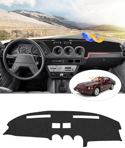 CARTIST Dash Cover Fit for 1979-1983 Datsun 280ZX/Nissan Fairlady Z S130 by cartist