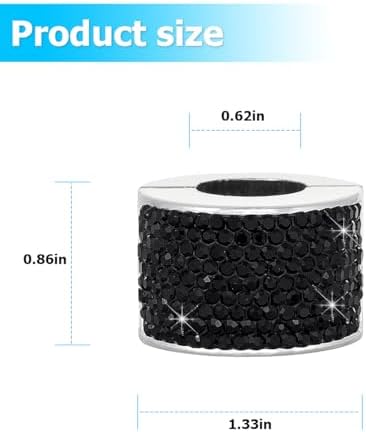 4PCS Bling Car Headrest Collars, Crystal Rhinestone Automotive Head Rest Collars - Image 2