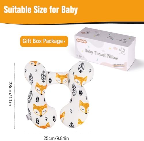 KAKIBLIN Baby Neck Pillow, Baby Support Pillow, Babies Head Pillows - Image 7