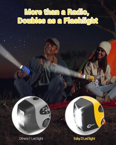 Esky Emergency Hand Crank Radio - Image 5