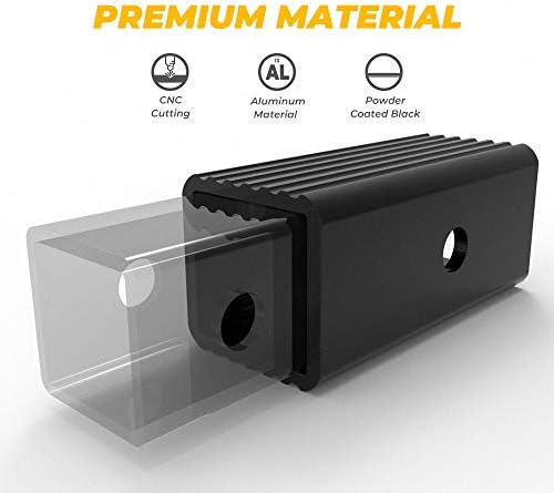 BougeRV 2-1/2" to 2" Trailer Hitch Adapter Insert Sleeve Receiver Converter - Image 7