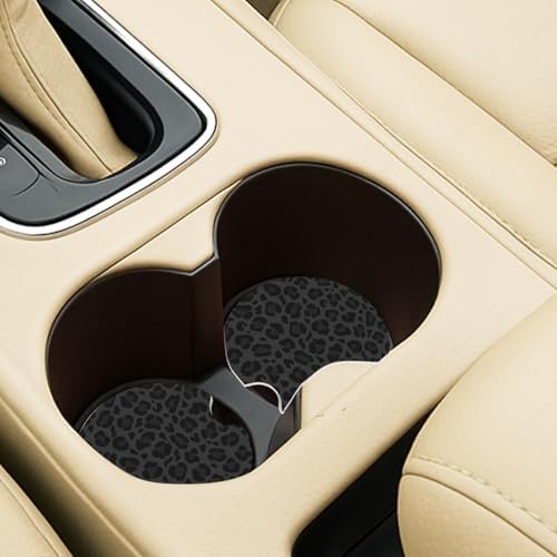 Ceramic Car Coasters – Absorbent Car Cup Holder Coaster Set - Image 6