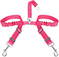 SlowTon Double Dog Seat Belt for Car by SlowTon
