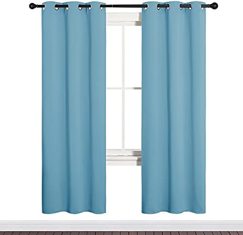 NICETOWN Thermal Insulated Curtains Blackout Draperies, Window Treatment Solid by NICETOWN