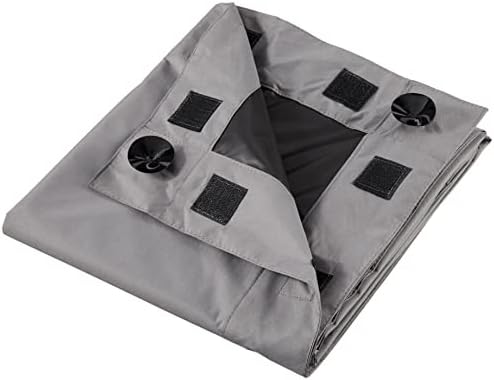 Amazon Basics Portable Energy Saving Noise Reducing Blackout Curtain Shade - Image 3