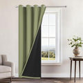Yakamok Sage Blackout Curtains 84 Inches Long by Yakamok