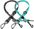 AUBELL Dog Seat Belt for Car, 2 Pack Set 3-in-1 Dog Car Harness by AUBELL