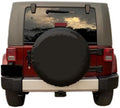 Black Spare Tire Cover, Spare Wheel Cover, by Aolowewin