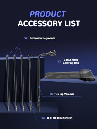 Spare Tire Tool Kit for 2003-2021 Ram 1500 Rattle-Free - Image 5