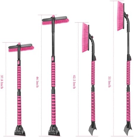 HEEYA 51 Inch Long Scraper Snow Brush - Image 6